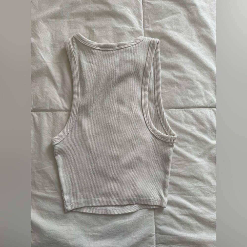 Zara Basic Rib Tank Top - Picture 3 of 4